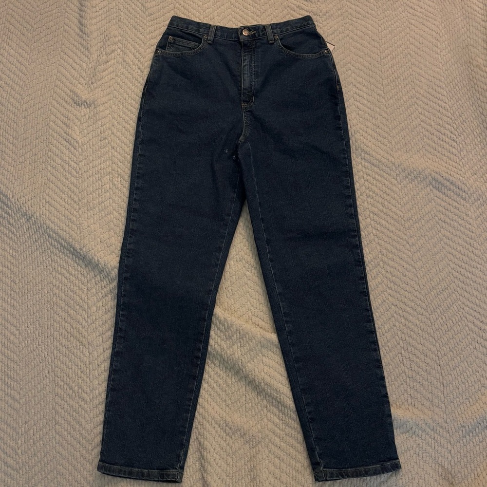Liz Claiborne High Rise Dark Blue Jeans